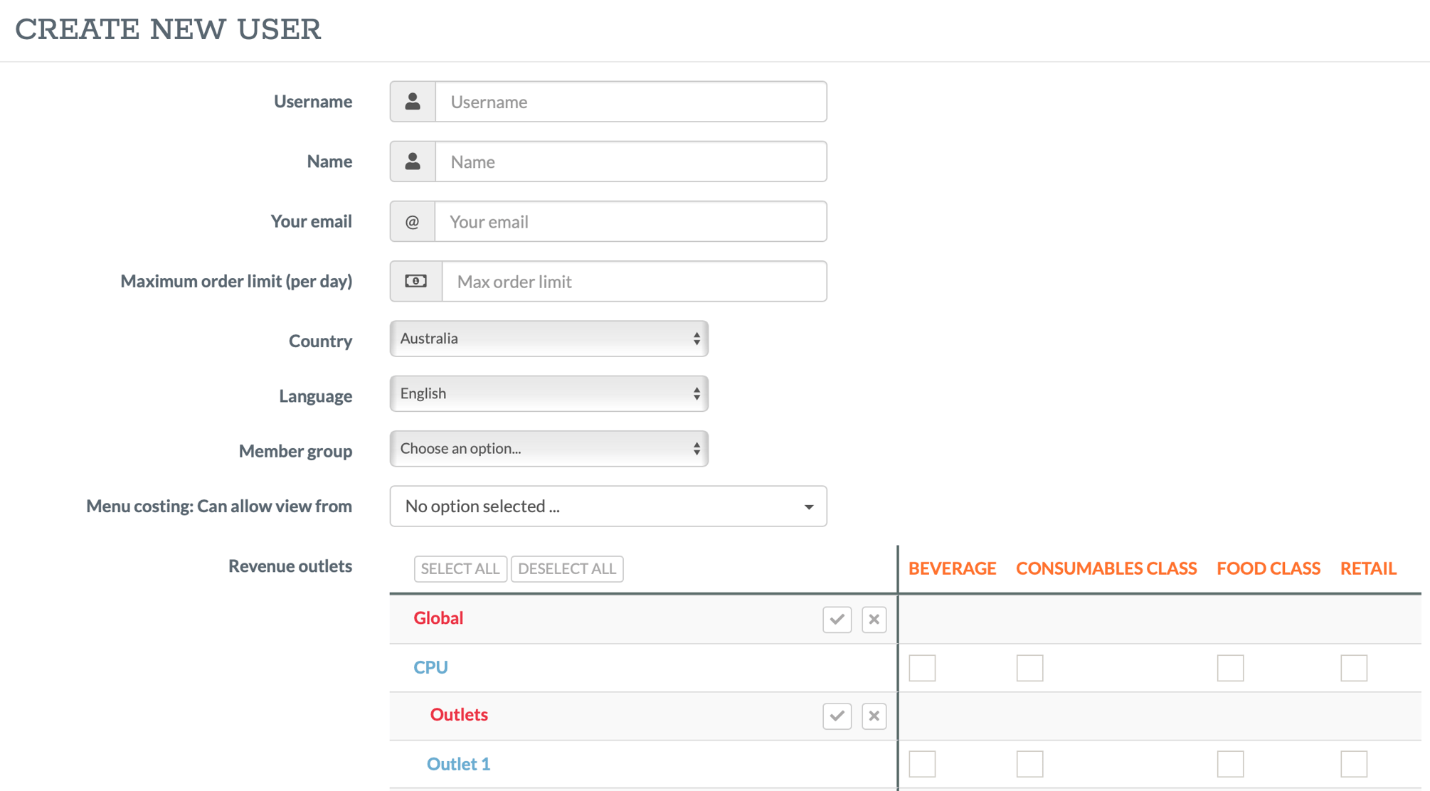 How to Create New Users