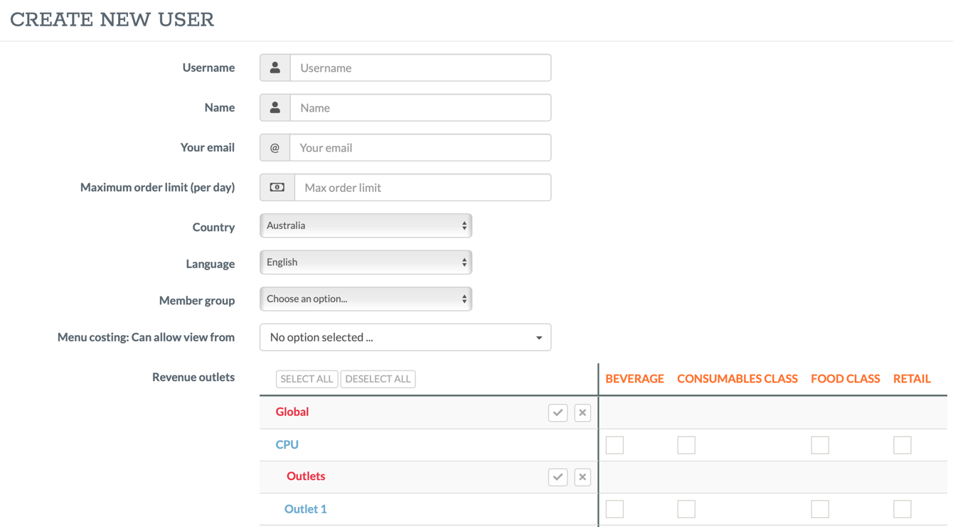 How to Create New Users