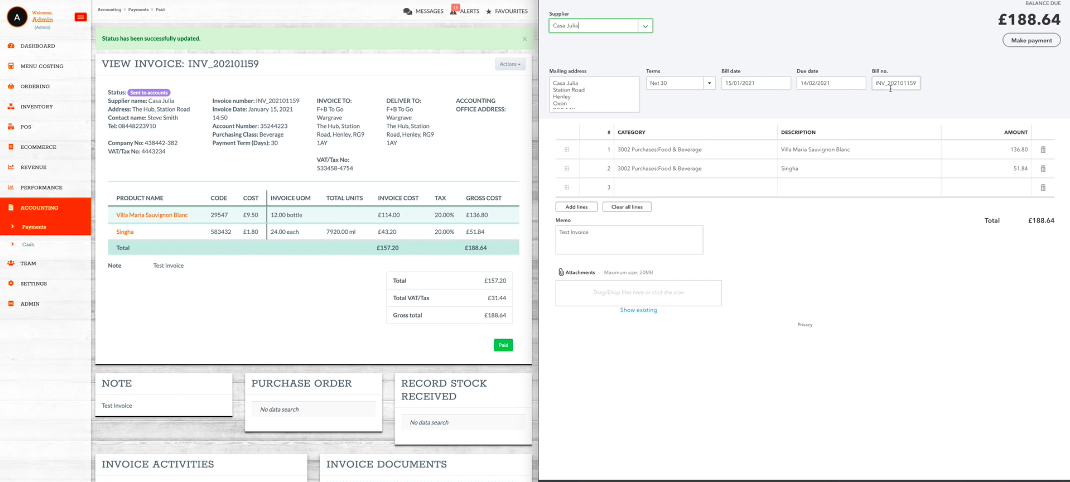 jumpcut invoice